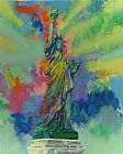 Leroy Neiman Lady Liberty painting